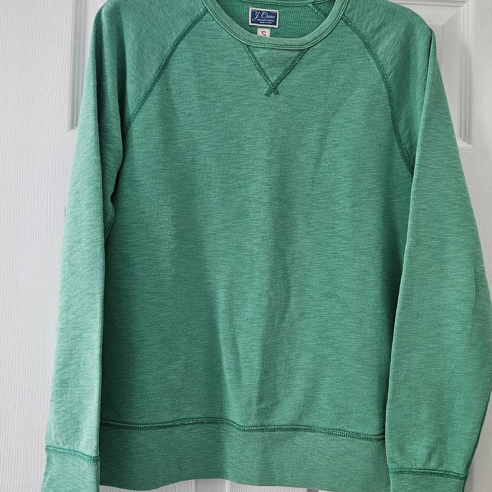 J. Crew Men's Sweatshirt in Green